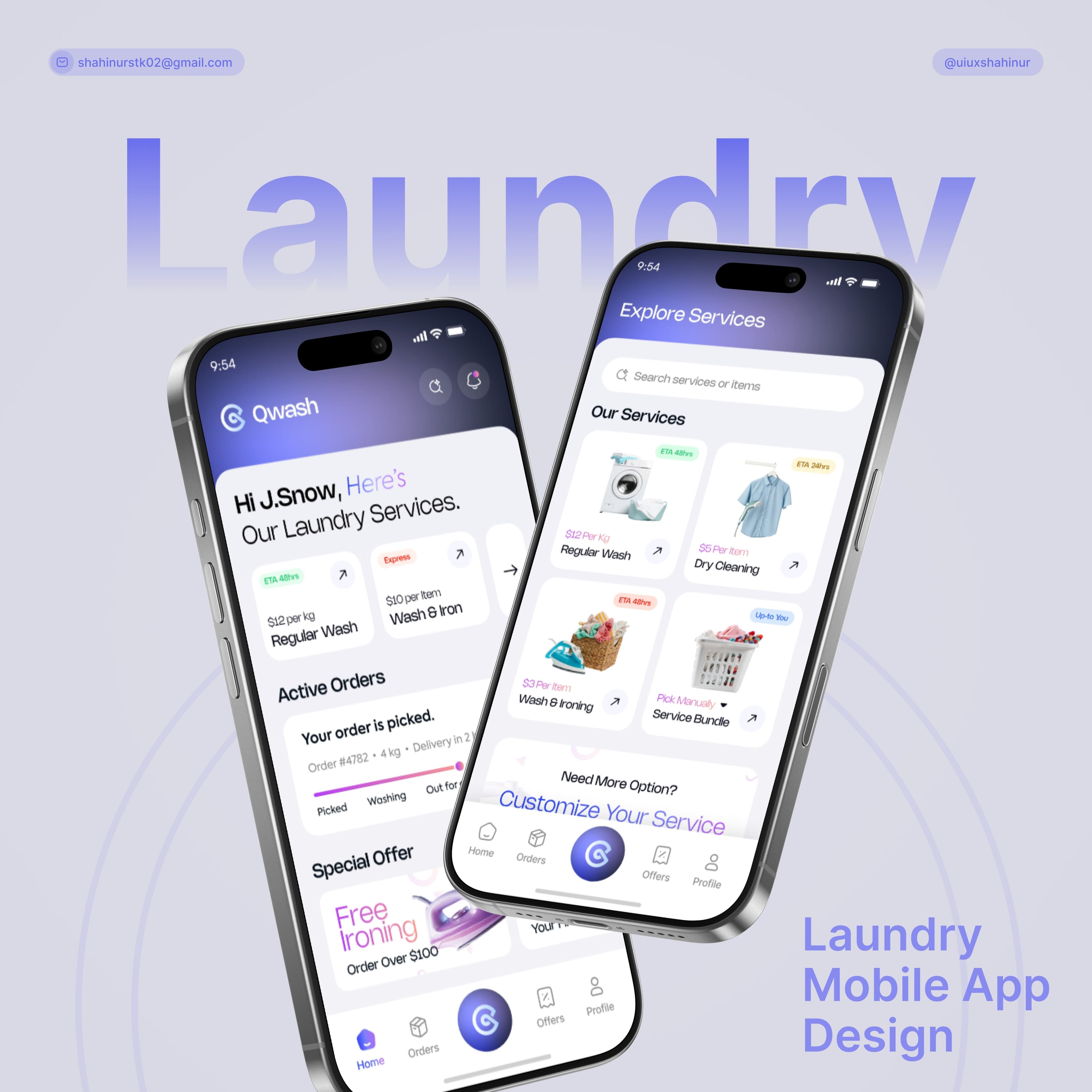 Laundry Service App